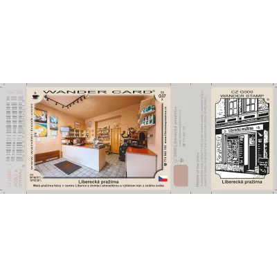 Turistická vizitka - Liberecká pražírna CZ G37_3