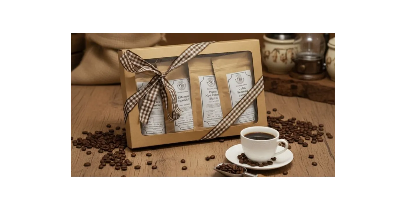 Dárkové balení kávy perfektní dárek pro každého milovníka kvalitní kávy